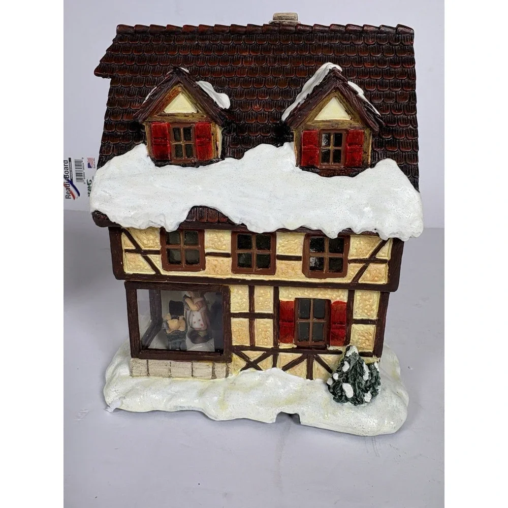 Hawthorne Village Berta Hummel Furry Friends Pet Shoppe Christmas Village COA